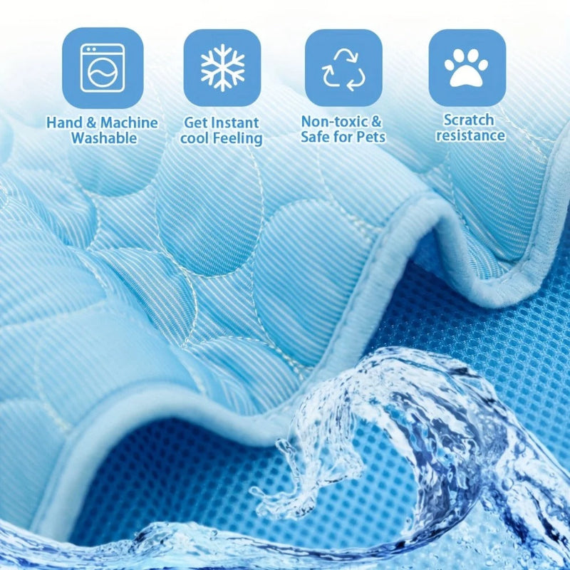 hand and machine washable cooling mat