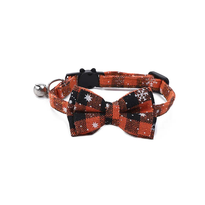 Breakaway Cat Collar Bow Tie with Bell