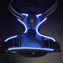 Blue LED dog harness 