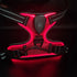 Red LED dog harness 