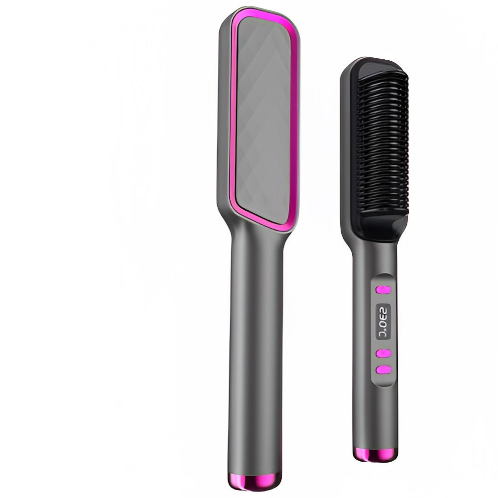 Multifunctional straightener electric brush - PetitFurr